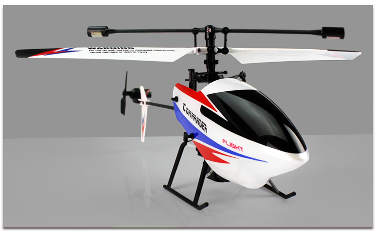 เครื่องบินบังคับ V911 Pro (V911-2) 4CH ใบพัดเดี่ยวและอะไหล่ราคาถูก รูปที่ 4