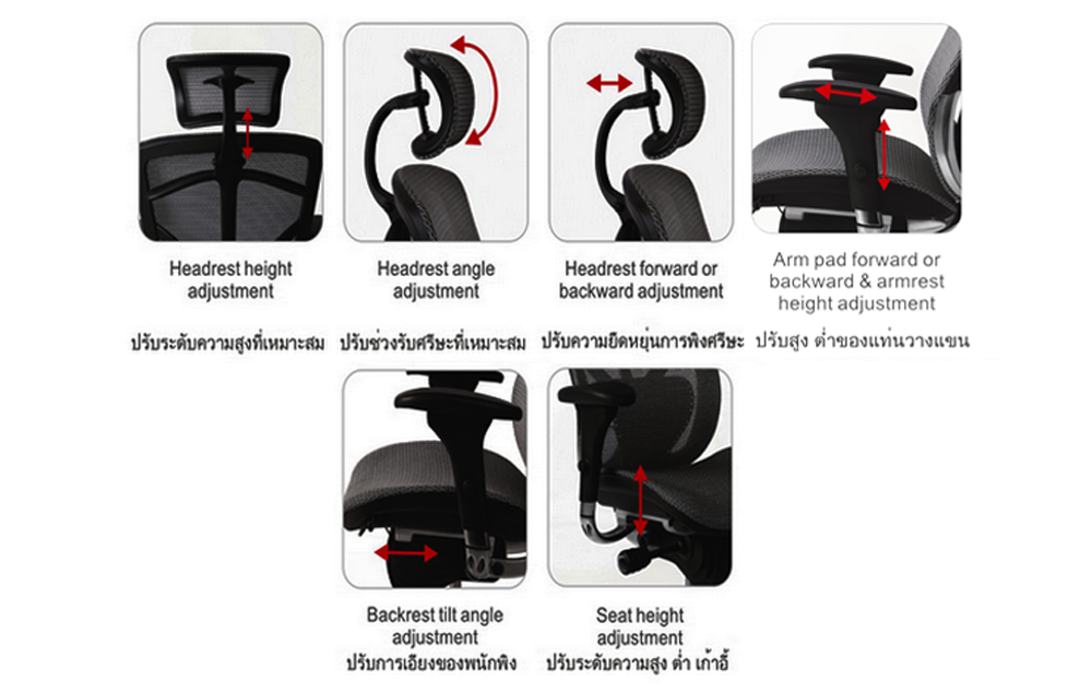 เก้าอี้ดีไซน์หรู ดูดี ลงตัวทุกการใช้งาน  รูปที่ 5