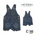เสื้อผ้าเด็ก ชุดเอี๊ยมยีนส์ขาสั้น (Arizona) ผ้ายีนส์ Denim จากร้านเสื้อผ้าเด็ก Czee Kids