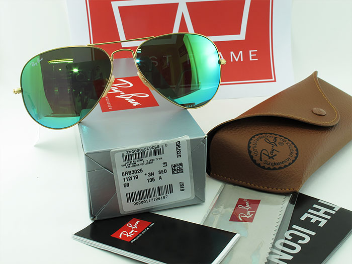 กันแดด Ray-Ban RB3025 - 112/19 | AVIATOR LARGE METAL ของแท้มีรับประกัน รูปที่ 1