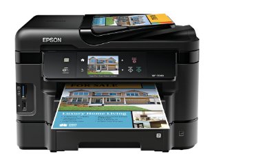 Epson WorkForce WF-3540 Wireless All-in-One Color Inkjet Printer, Copier, Scanner รูปที่ 1