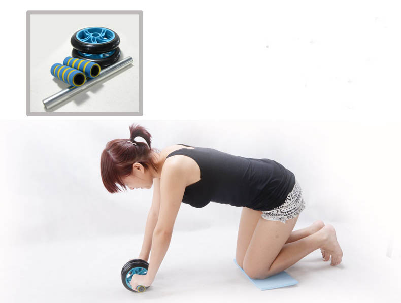 PR-558 AB WHELL Abdominal Rolls ล้อจักรยานออกกำลังกาย ล้อบริหารหน้าท้อง แขน และหลัง รูปที่ 2