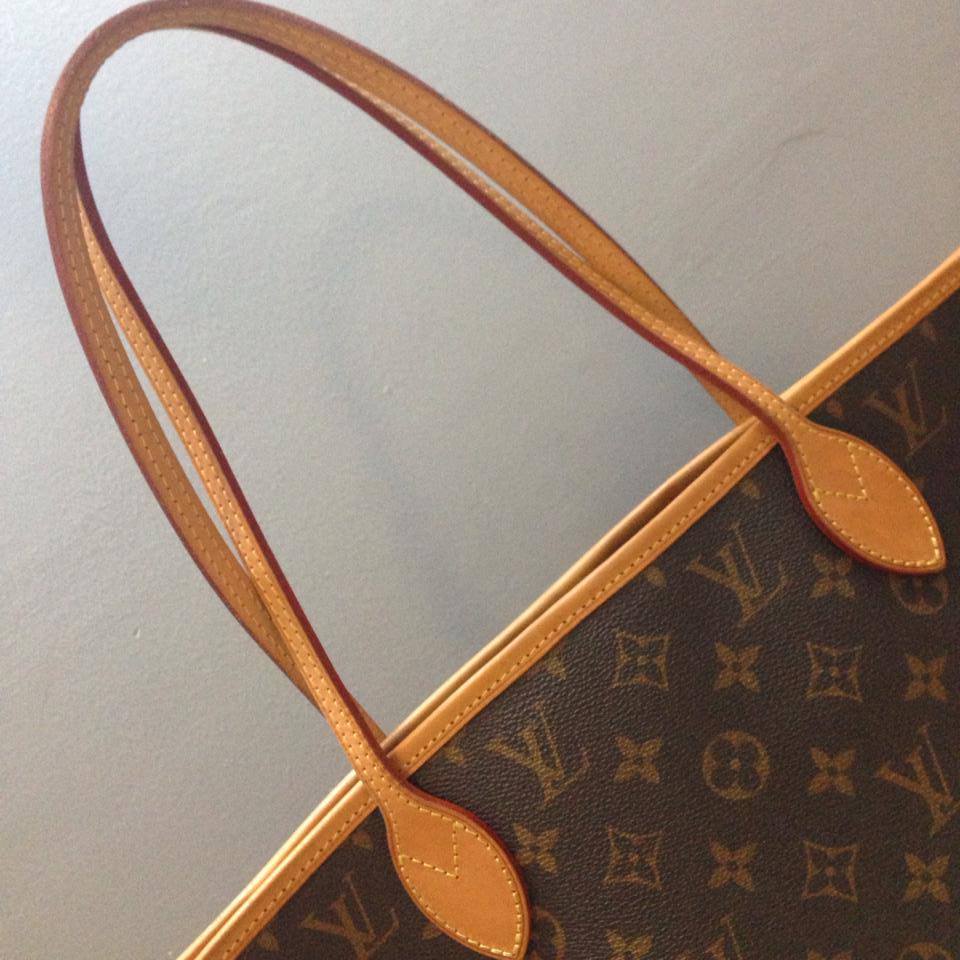 Used LV Neverfull MM Monogram รูปที่ 5