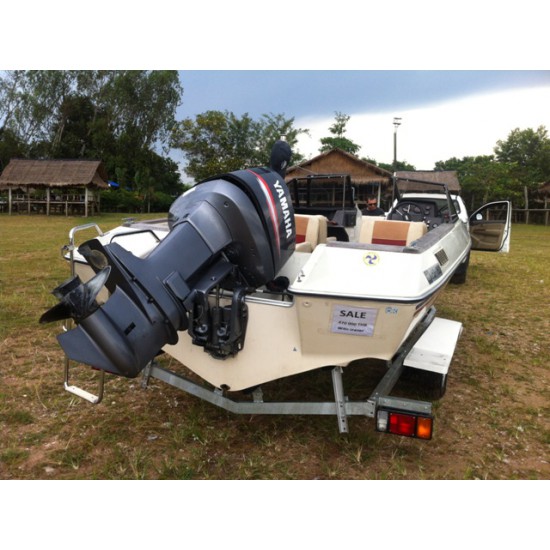 ขายเรือเร็วญี่ปุ่น Yamaha STR21+เครื่องยนต์เรือ Yamaha 200 BETO+Trailer รูปที่ 6