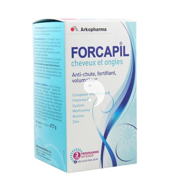 ลดอาการผมร่วง บำรุงผมให้มีน้ำหนัก ด้วย forcapil วิตามิน (จากฝรังเศส) รูปที่ 1