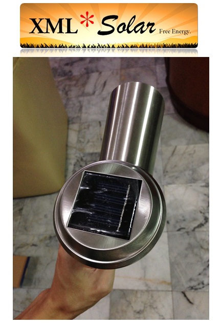 ขาย ไฟสปอตไลท์ สเเตนเลส 3 LED ราคาถูกที่สุด ชาจพลังงานเเสงอาทิตย์อัตโนมัติ ราคาถูกที่สุด!! รูปที่ 6