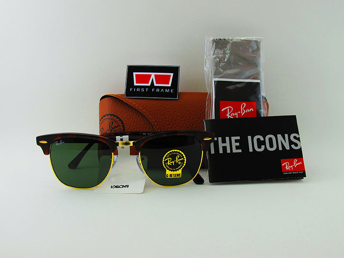 กันแดด Ray-Ban RB3016 - W0366 | CLUBMASTER ของแท้มีรับประกัน รูปที่ 1