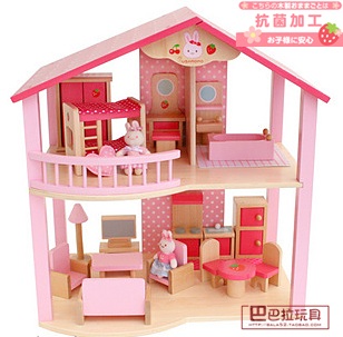 ของเล่นไม้ บ้านตุ๊กตาน่ารักๆคร่า^^ รูปที่ 5