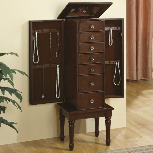 Evelyn Jewelry Armoire - Antique Cherry ( Antique ) รูปที่ 3