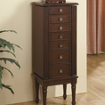 Evelyn Jewelry Armoire - Antique Cherry ( Antique )