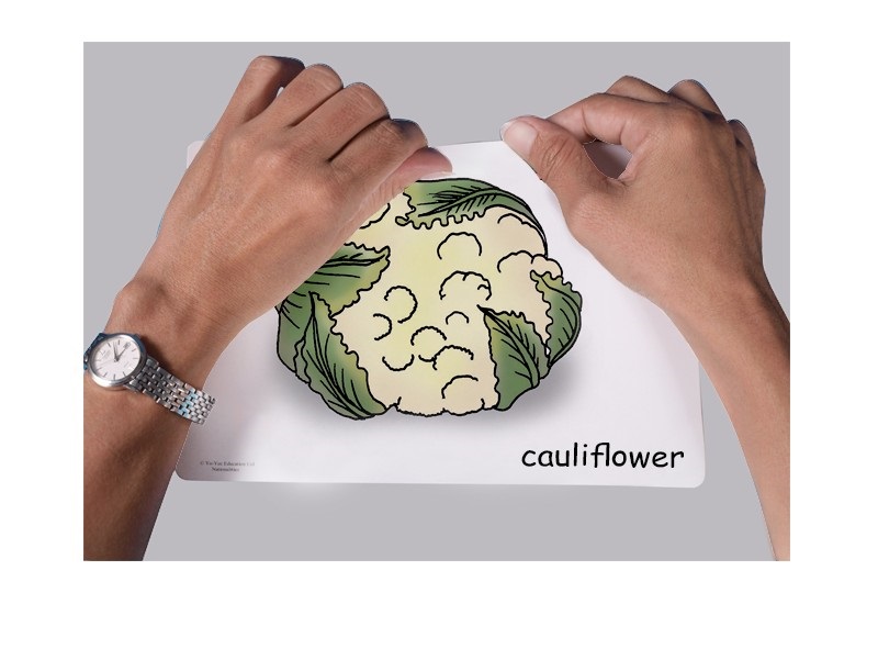 บัตรคำศัพท์ประกอบภาพ ผัก Vegetbles Flashcards  รูปที่ 4