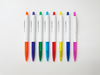 รูปย่อ ปากกาพลาสติกราคาถูก สกรีนโลโก้ฟรี ราคาไม่เกิน 7 บาท ผลิต-จำหน่าย รูปที่2
