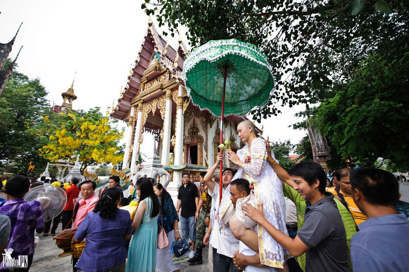 [Photo.PK] บริการถ่ายภาพงานพิธีบรรพชาอุปสมบท อุสมบทหมู่ ปลงผมนาค งานแห่ งานบวช ฯลฯ รูปที่ 3