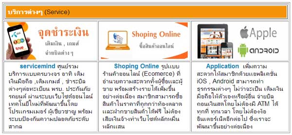 Service Mind แฟรนไชส์เติมเงินรูปแบบใหม่ของเมืองไทย Service Mind รูปที่ 1