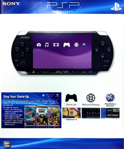 Sony Computer Entertainment PSP Console Bundle (Cars 2, Ratchet & Clank: Size Matters, Ape Escape: On the Loose)  รูปที่ 1