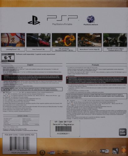 PlayStation Portable 3000 Core Pack System - Piano Black [98898] รูปที่ 3