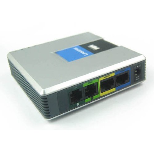 NEW Unlocked Linksys Spa3102 Voice Gateway with Router Adapter Voip Gateway Router 1fxo .1 FXS  รูปที่ 3
