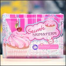  ผลิตภัณฑ์เสริมอาหาร ซีเครท สลิม แอนด์เฟิร์ม(Cupcake Diet Program Secrate SRIM & FERM) รูปที่ 1