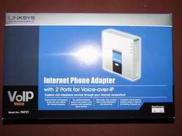 Linksys PAP2T-NA SIP Voip Phone Adapter Gateway 2 Ports Unlocked ( Generic VOIP ) รูปที่ 1