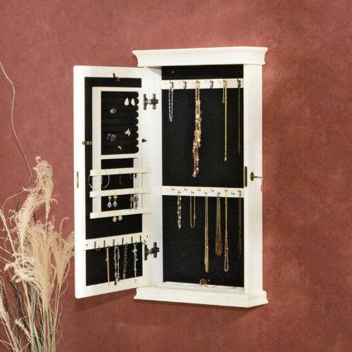SEI Columns Wall Mount Jewelry Armoire ( Antique ) รูปที่ 3