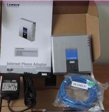 Linksys PAP2T-NA SIP Voip Phone Adapter Gateway 2 Ports Unlocked ( Generic VOIP ) รูปที่ 3