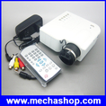 โปรเจคเตอร์ เครื่องโปรเจคเตอร์ เครื่องฉายโปรเจคเตอร์ แบบพกพา Projector Portable led mini HDMI video