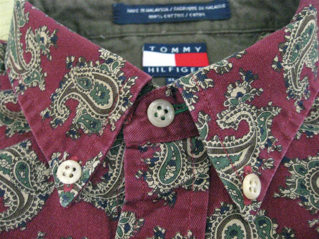 เสื้อเชื๊ตมือสอง tommy Size M ของแท้ Made in Malaysia รูปที่ 4