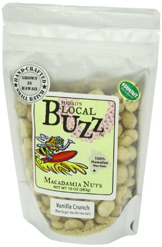 Hawaii's Local Buzz Macadamia Nuts, Vanilla Crunch, 10 Ounce รูปที่ 6