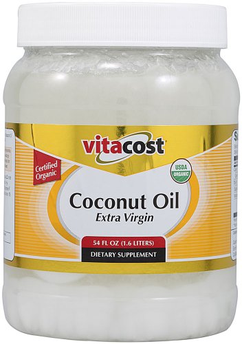 Vitacost Extra Virgin Certified Organic Coconut Oil -- 54 fl oz ( Coconut oil Vitacost Brand ) รูปที่ 1