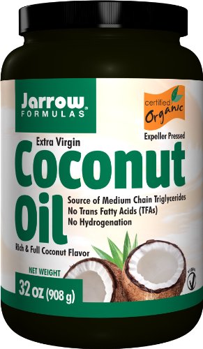 Jarrow Formulas Coconut Oil 100% Organic, Extra Virgin, 32 Ounce ( Coconut oil Jarrow ) รูปที่ 1