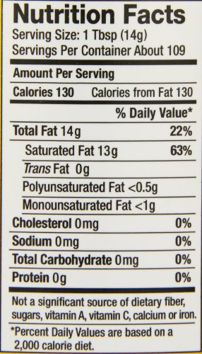 Nutiva Organic Extra Virgin Coconut Oil, 54-Ounce Containers (Pack of 2) ( Coconut oil Nutiva ) รูปที่ 3