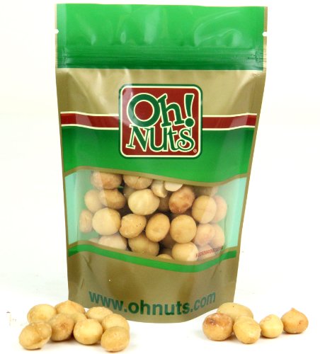 Roasted Salted Hawaiian Macadamia Nuts 1 Pound - Oh! Nuts รูปที่ 1