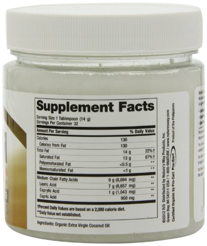 Nature's Way Coconut Oil, 16 Ounce ( Coconut oil Nature's Way ) รูปที่ 7