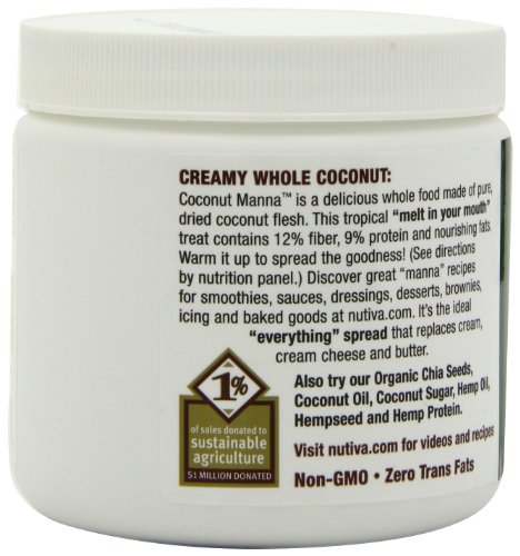 Nutiva Organic Coconut Manna, 15-Ounce (Pack of 2) ( Coconut oil Nutiva ) รูปที่ 7