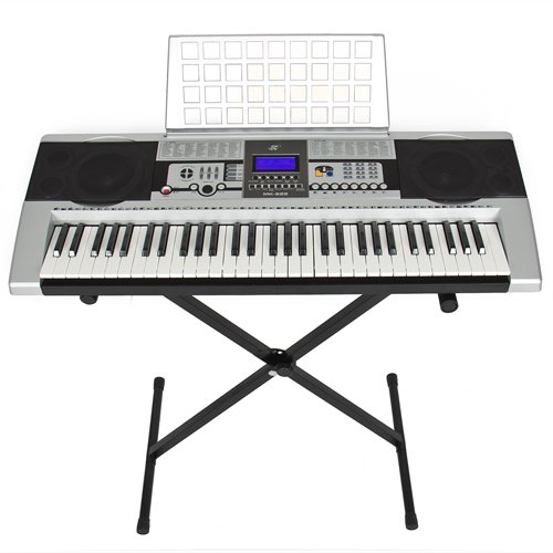 61 Key Electronic Music Keyboard Electronic Piano with Stand รูปที่ 1