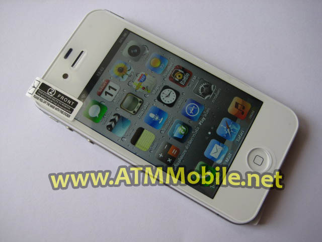 Ver.6 - iPhone4S Android 2.3 จอCapa 3.5 นิ้ว WiFi ใส่ซิมการ์ด 1 ซิม เหมือนแท้ 1:1 ใส่เคสแท้ ใช้อุปกรณ์ศูนย์แท้ได้ 2,250 รูปที่ 1