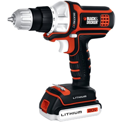 Black & Decker BDCDMT120 20-volt Matrix Drill ( Pistol Grip Drills ) รูปที่ 1