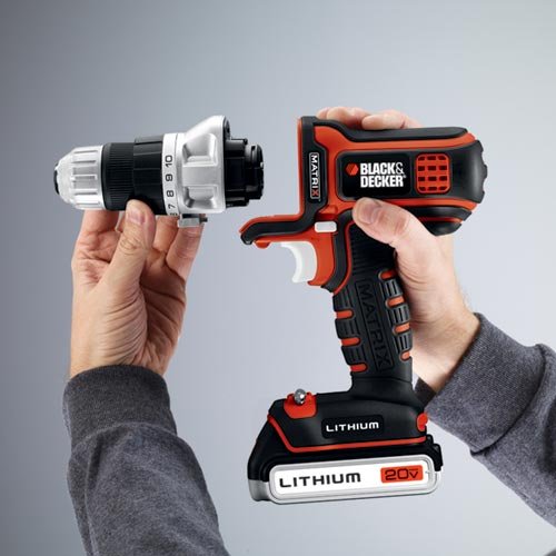 Black & Decker BDCDMT120 20-volt Matrix Drill ( Pistol Grip Drills ) รูปที่ 3