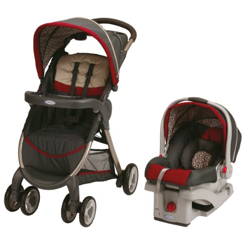 Graco FastAction Fold Click Connect Travel System/Click Connect 30, Finley รูปที่ 1