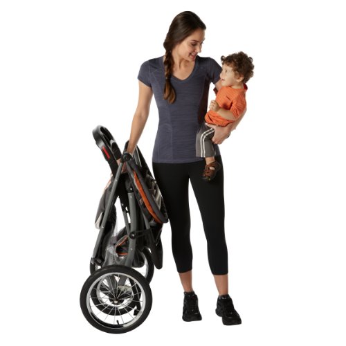 Graco FastAction Fold Jogger Click Connect Travel System/Click Connect 35, Chili Red รูปที่ 5