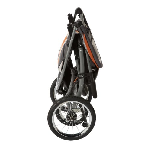 Graco FastAction Fold Jogger Click Connect Travel System/Click Connect 35, Chili Red รูปที่ 6