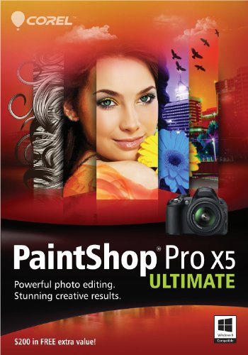 PaintShop Pro X5 Ultimate [Download] [Old Version] [ null Edition ] [PC Download] รูปที่ 1