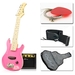 รูปย่อ 30" Kids Pink Electric Guitar with Amp & Much More Guitar Combo Accessory Kit ( Sky Enterprise USA guitar Kits ) ) รูปที่1