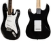 รูปย่อ Full Size Black Electric Guitar with Amp, Case and Accessories Pack Beginner Starter Package ( Sky Enterprise USA guitar Kits ) ) รูปที่2