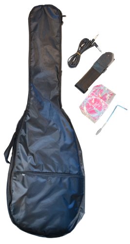 39 Inch PURPLE Electric Guitar & Carrying Case & Accessories, (Guitar, Whammy Bar, Strap, Cable, Strings, & DirectlyCheap(TM) Translucent Blue Medium Guitar Pick) ( DirectlyCheap guitar Kits ) ) รูปที่ 3