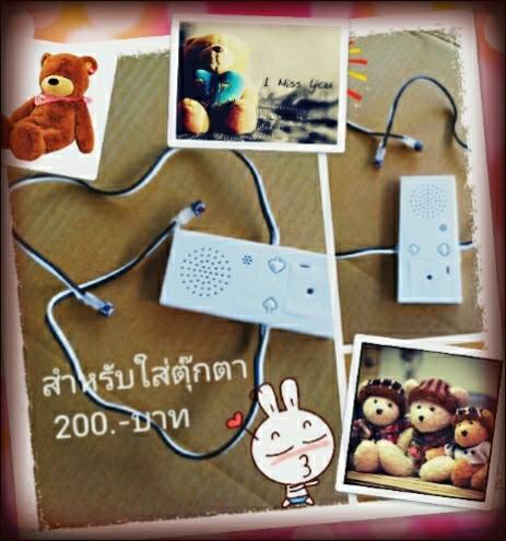 ตุ๊กตาอัดเสียง เพลง 2 นาที @ จำหน่ายเครื่องอัดเสียงสำหรับใส่ตุ๊กตา รูปที่ 4