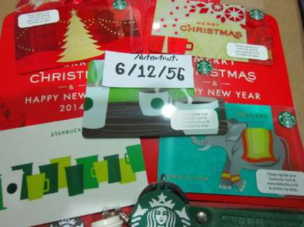 บัตร starbucks card เเทนเงินสด รูปที่ 1