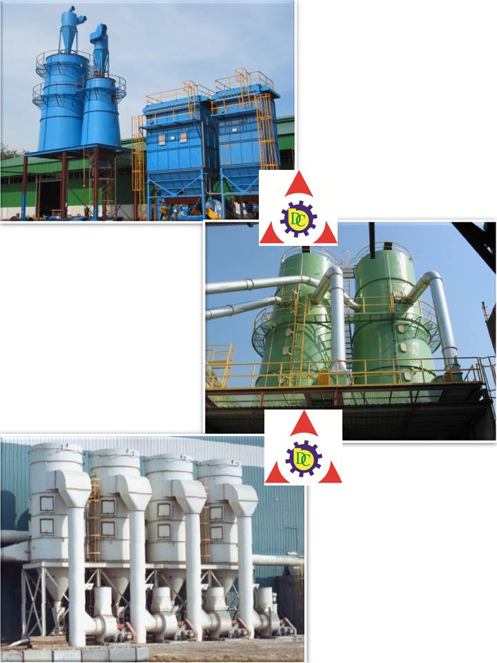 รับออกแบบระบบกำจัดฝุ่น Dust Collector,   ระบบกำจัดฝุ่น ไอ กลิ่น Wet Scrubber   รูปที่ 2