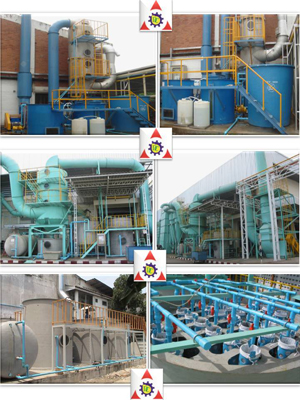 รับออกแบบระบบกำจัดฝุ่น Dust Collector,   ระบบกำจัดฝุ่น ไอ กลิ่น Wet Scrubber   รูปที่ 3