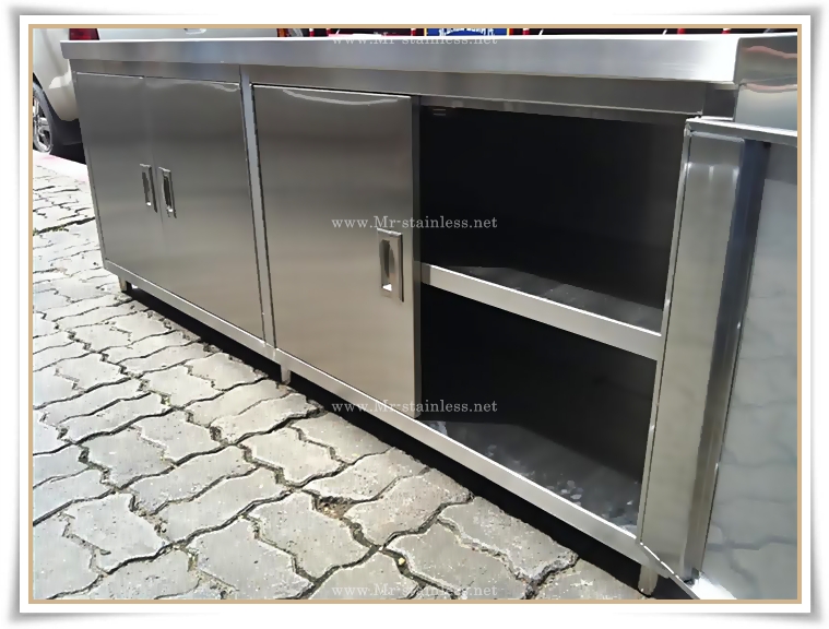 MR. stainless , เครื่องครัวสแตนเลส , ตู้สแตนเลส , ตู้เก็บของ, ตู้เก็บของร้านอาหาร  รูปที่ 3